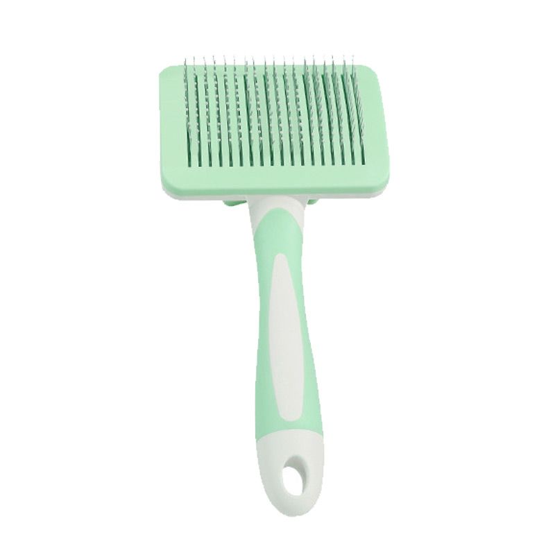 

Pet Comb Dog Dog Cat M Comb Hair Removal Needle Comb Dog Cat Comb Pet Comb Dog Comb Cat Comb Pet Supplies Medium Mint Green (with sticky beads)