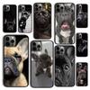 Autumu Black French Bulldog Dog Phone Case Cover for iPhone 17 Air 16 16e 15 12 11 13 14 Pro Max Apple Plus Coque