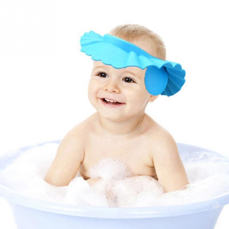 Buy Safe Shampoo Shower Bath Protection Soft Caps Baby Hats for Kids 7