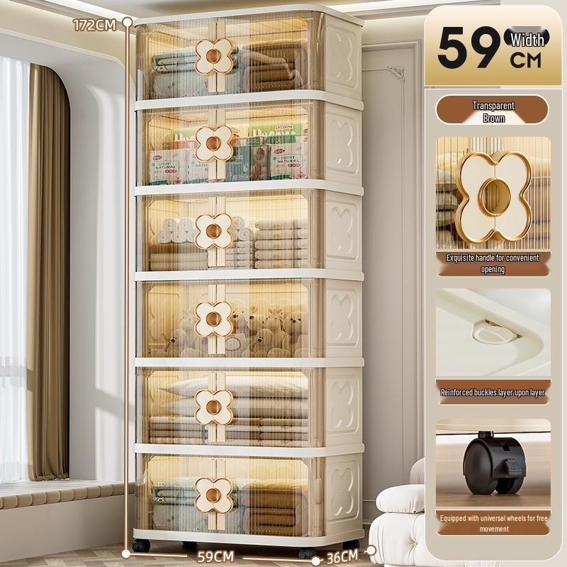 Super Large Foldable Storage Box for Clothes, Quilts, Toys, and Snacks