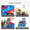 Inertia Coastdown Car Challenge Adventure Toy Plastic Track Adventure Game Funny Puzzle Game  Game