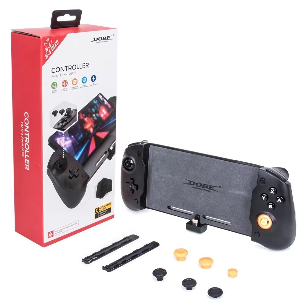 Ручка-контроллер Switch OLED, беспроводная ручка-контроллер для Switch или Switch OLED с гравитационной индукцией шестиосевого гироскопа, двойной вибрацией двигателя 12.5*6.5*30cm чёрный