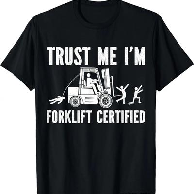 Gabelstapler – So rolle ich – Vintage-Geschenk-T-Shirt