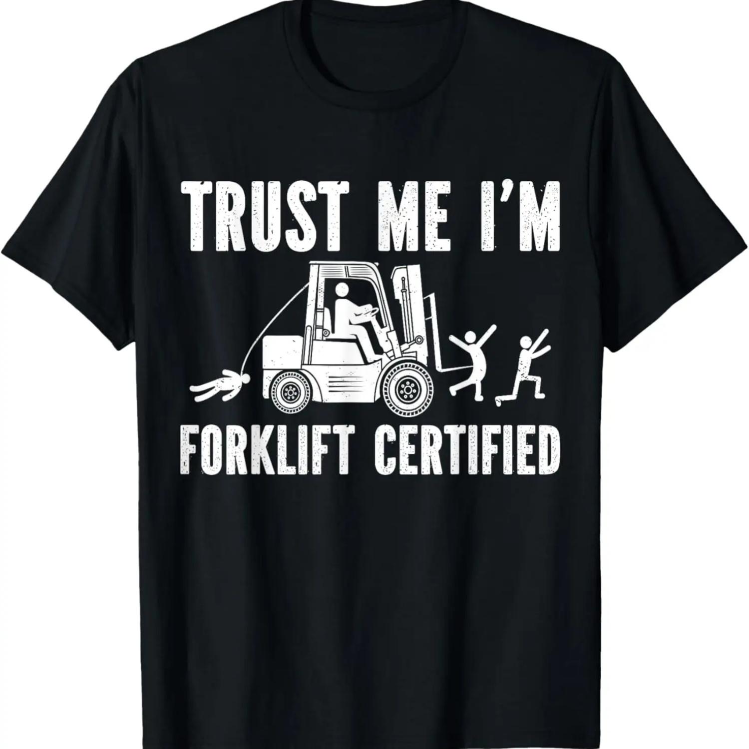 Forklift This Is How I Roll Vintage Gift T-Shirt S
