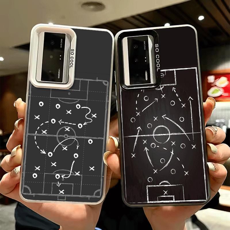 Football Soccer Tactics Time Shockproof Phone Case for Xiaomi Poco X7 X6 X5 X3 Pro F7 Ultra M8 Redmi 15C 15 14C 13C 12C 10C 13 1
