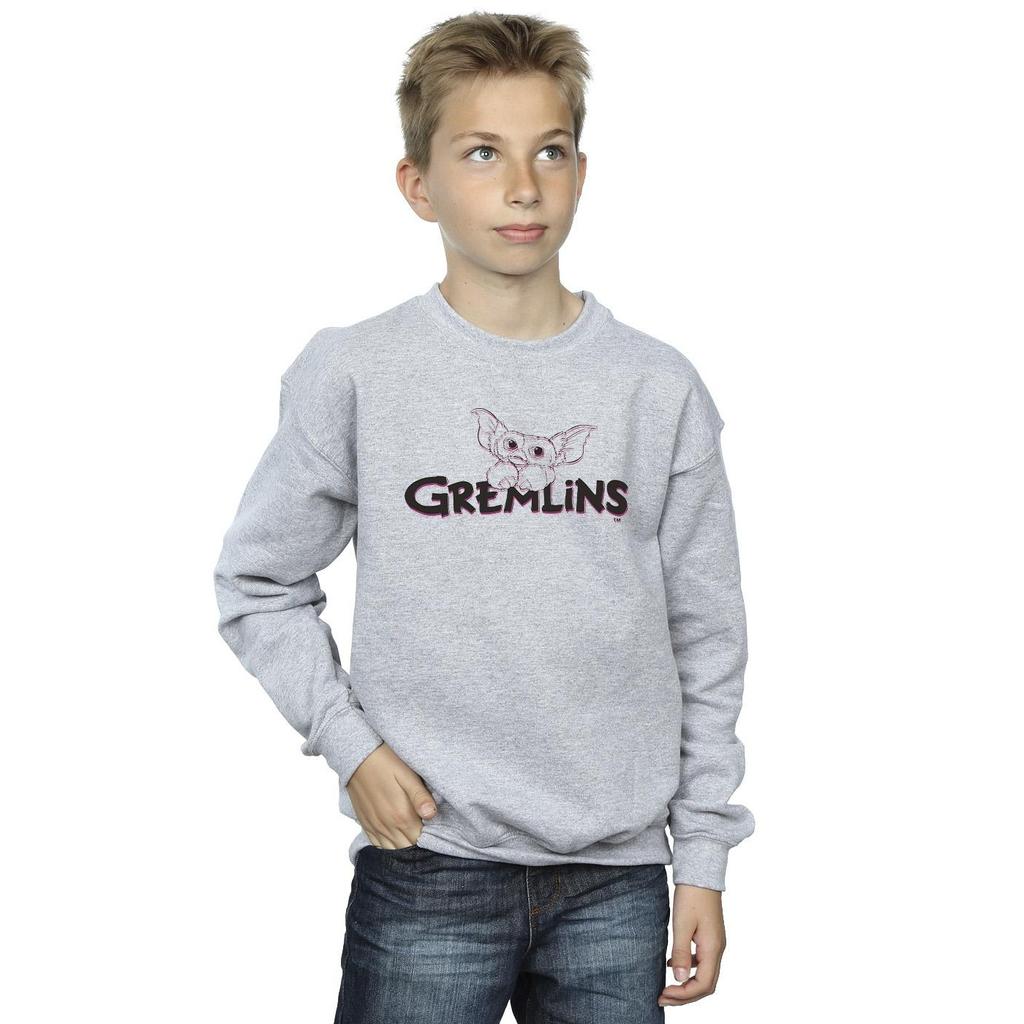 Gremlins Boys Logo Line Sweatshirt