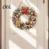 Faux Diamond Art Ornament Kit Christmas Kit, Santa Snowman Hanging DIY Sparkling Ornaments Acrylic Pendant with Rhinestones Craft for Adults, Holiday