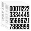2-inch Digital Sticker Cut Die Self-adhesive Vinyl Vinyl Sticker Waterproof Number Identification Classification Digital Sticker