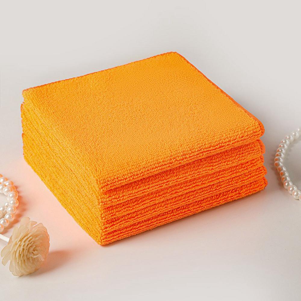 30x30cm Water-Absorbent Microfiber Furniture Cleaning Cloth Towel Kitchen Dishwashing Rag