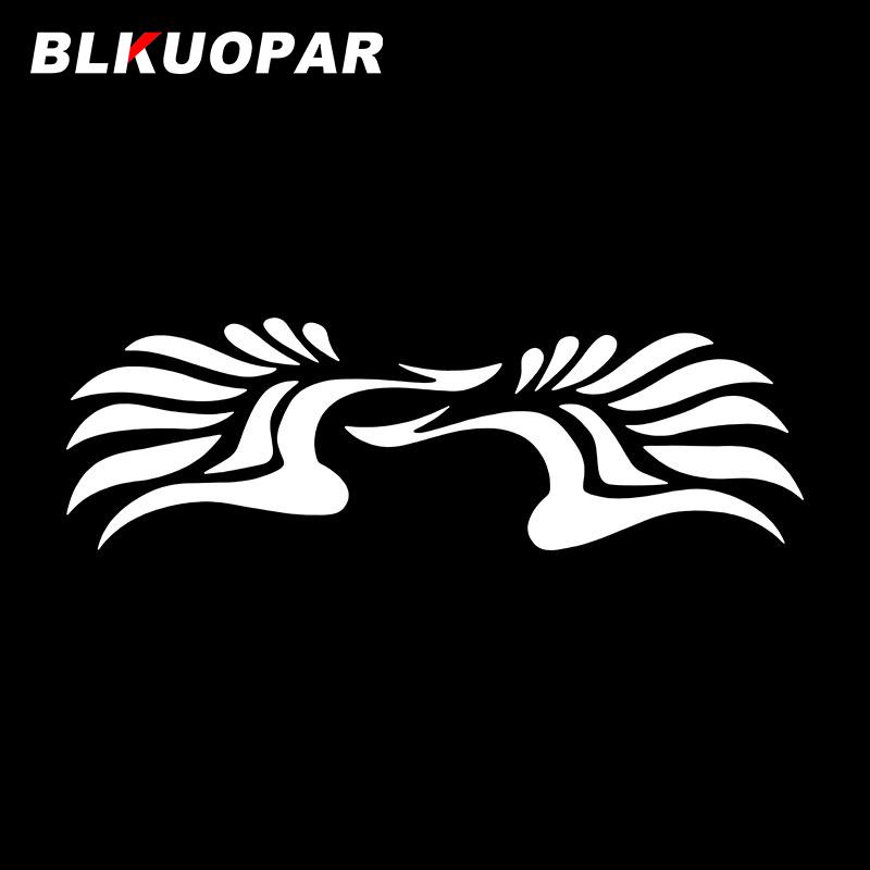 BLKUOPAR Size Phoenix Reflective Car Sticker Vinyl Decals Fashion Silhouette Occlusion Scratch Motorcycle Fuel Tank Cap Styling