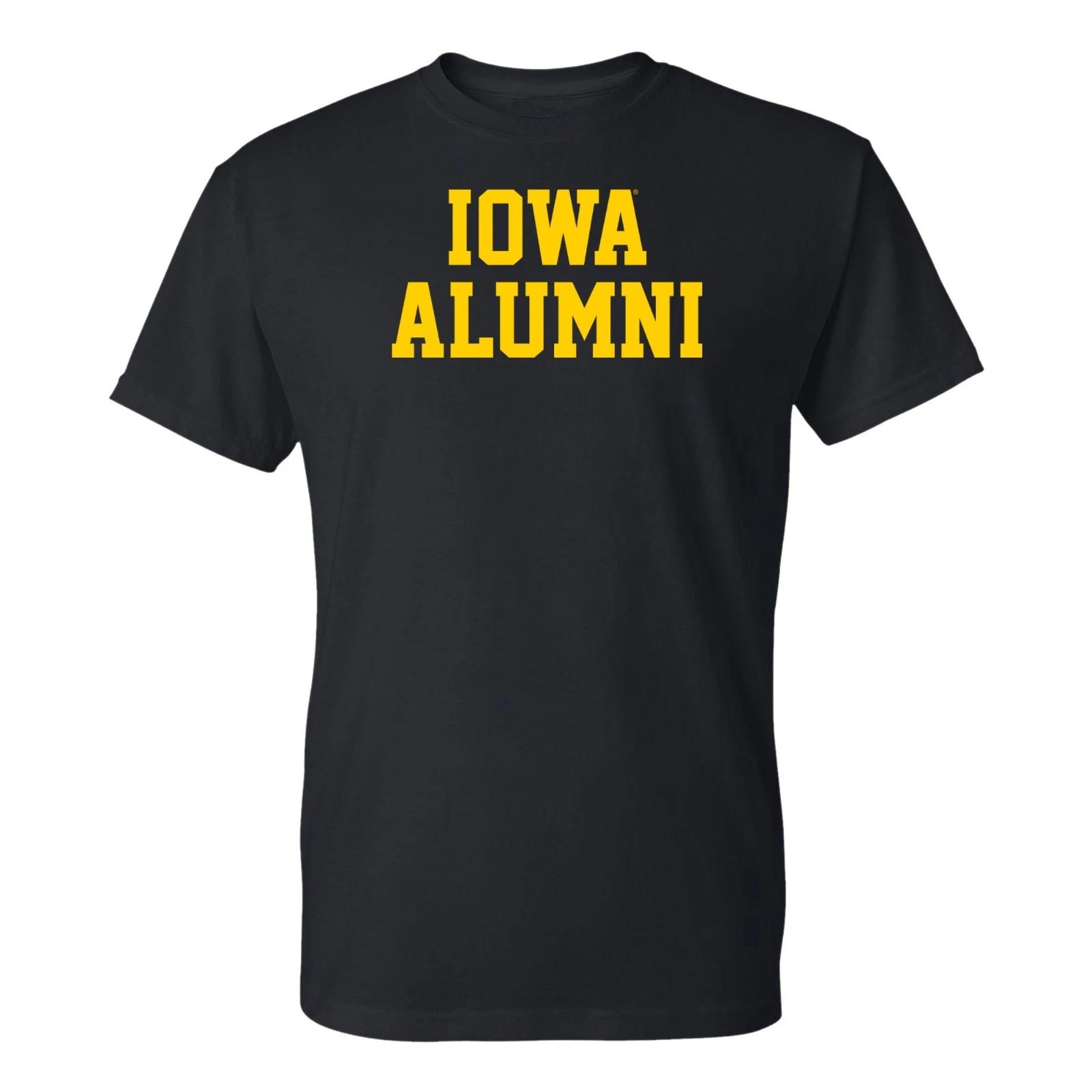 Iowa Hawkeyes Basic Block Alumni T-Shirt M
