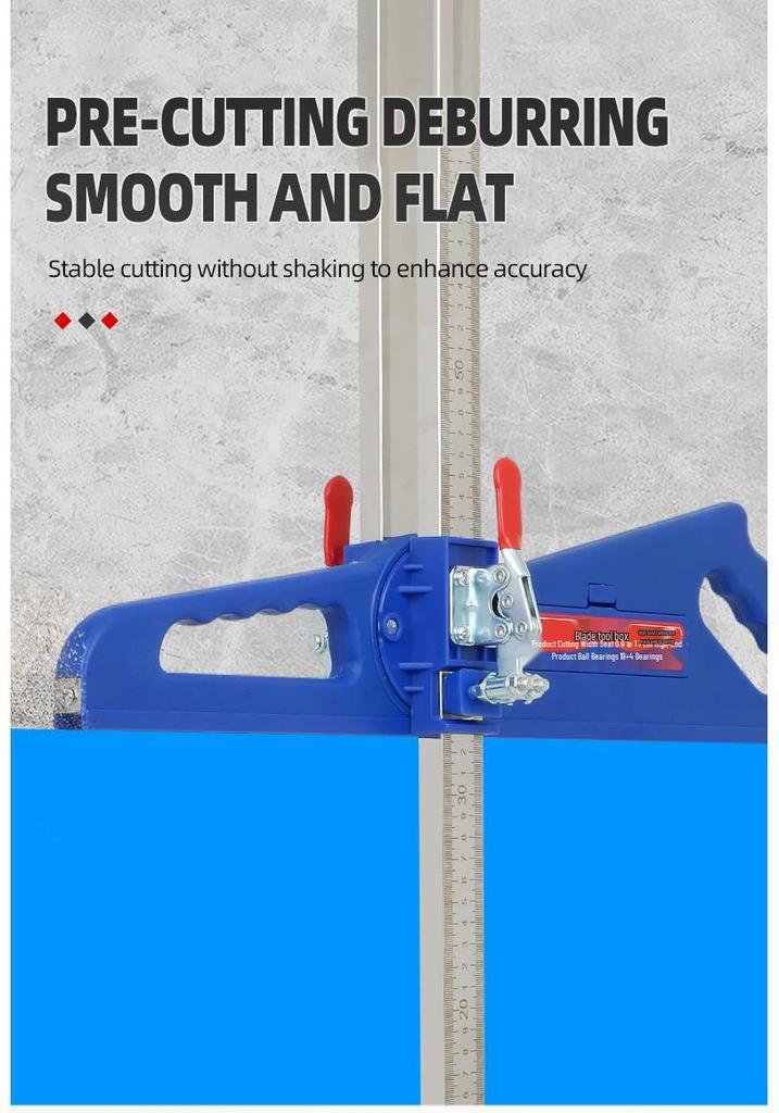 23-Wheel High-Precision Gypsum Board Cutter for Woodworking with Round Blade