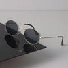 Designer Oval Sunglasses Women Men Vintage Black Sun Glasses Fashion Personality Eyewear Small Frame Mirror Brand