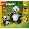 LEGO Creator 3 în 1 Animale Sălbatice: Familia Panda