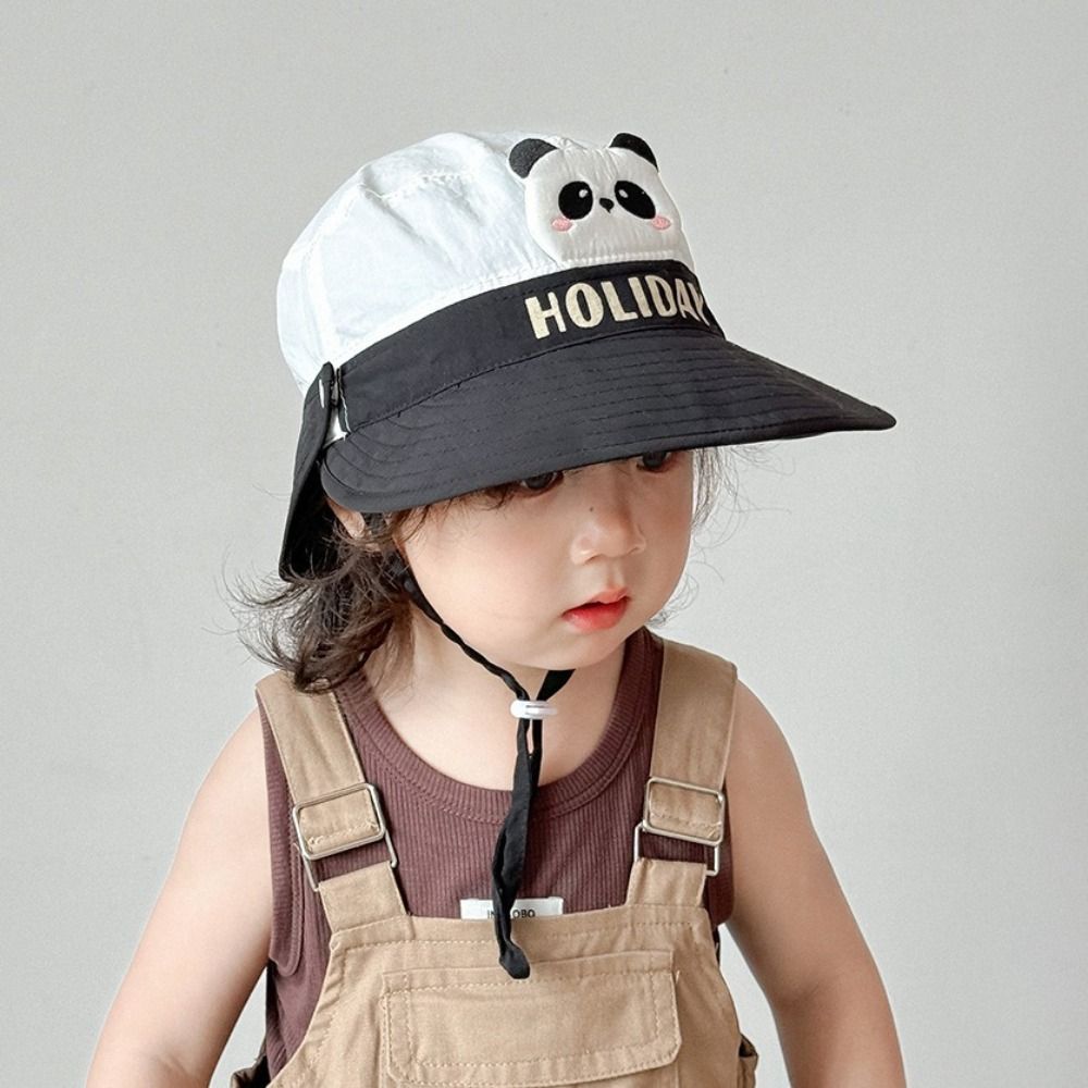Quick-drying Kids Bucket Hat Sun Protection Shading Hat Fahion Sun Cap  Boys Girls