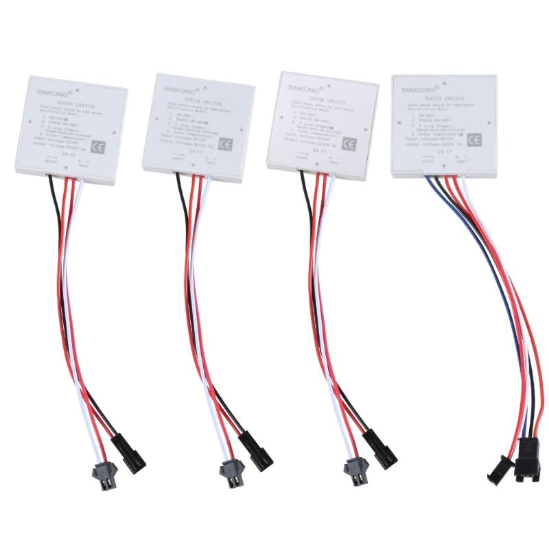 Industrial Touch Sensor Convenient Touch Switches 2-12V for Bathroom Glass