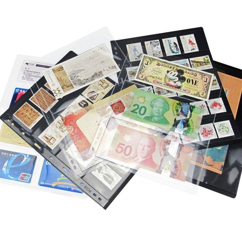 Collection Stamps Commemorative Coin Sketchbook Holder Stamps Grid Stamp Album Postage Page