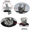 Led Light Bar Mounting Brackets 2Pcs Adjustable Piller Hood Led Work Light Mount Bracket Clamp Holder Bar Pods for SUV Off Road