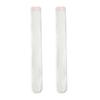 Women's Cute Coral Fleece Thigh High Socks Fuzzy Over The Knee Socks Striped Long Leg Warmers Winter Warm Slipper Socks