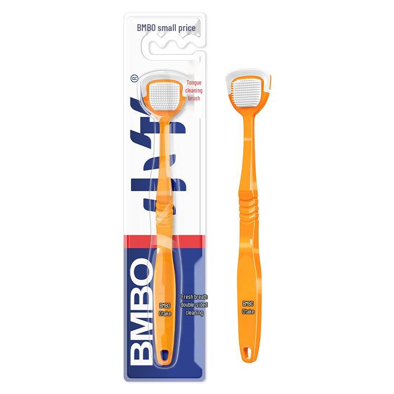 Compact Bamboo Tongue Scraper for Gentle Oral Care