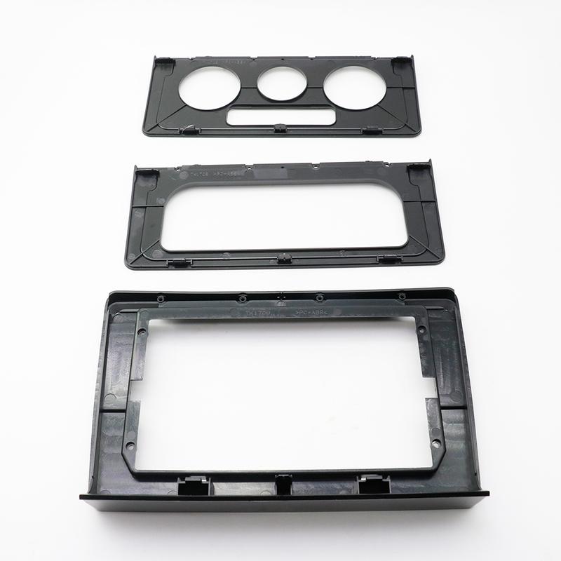 10 Inch For Volkswagen Caddy 2K 3 2004-2010 Car Frame Fascia Adapter Canbus Box Decoder Android Radio Dash Fitting Panel Kit