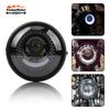6.5" Motorcycle Round Light LED Headlight Universal for Cruisers Choppers Cafe Racer Bobber Moto Parts Head Lamp Accessories