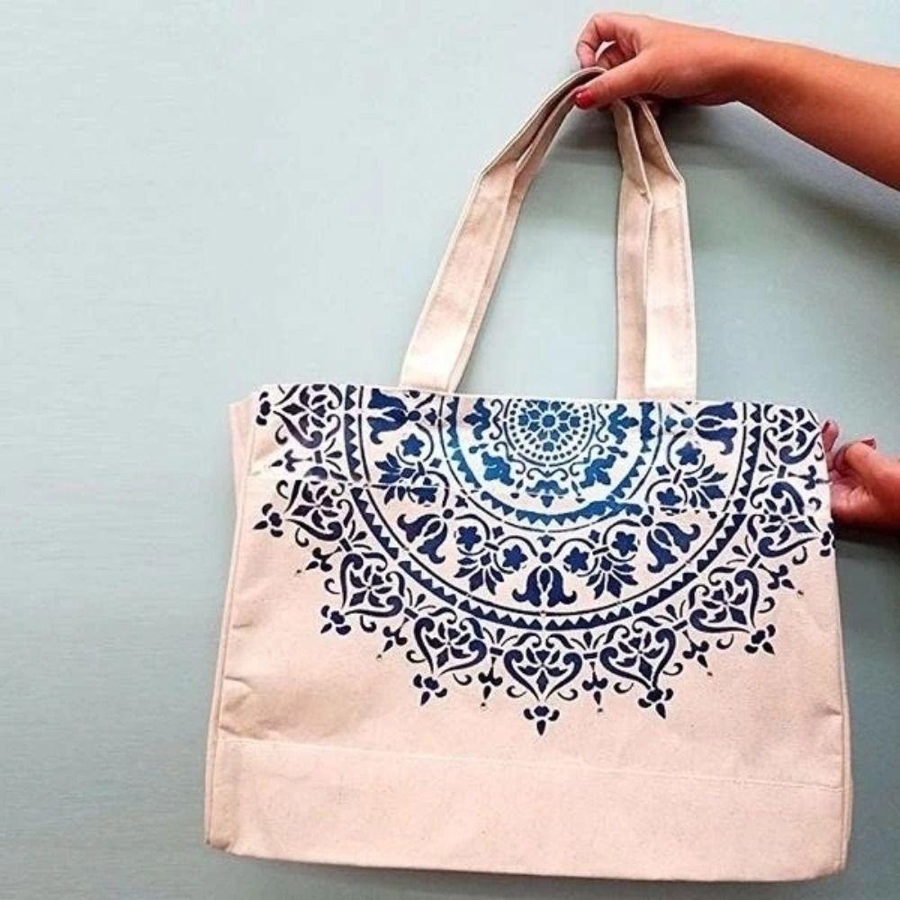 DIY Manual Spraying Embossed Paper Card Drawing Board Wallpaper Mould Wall Painting Template