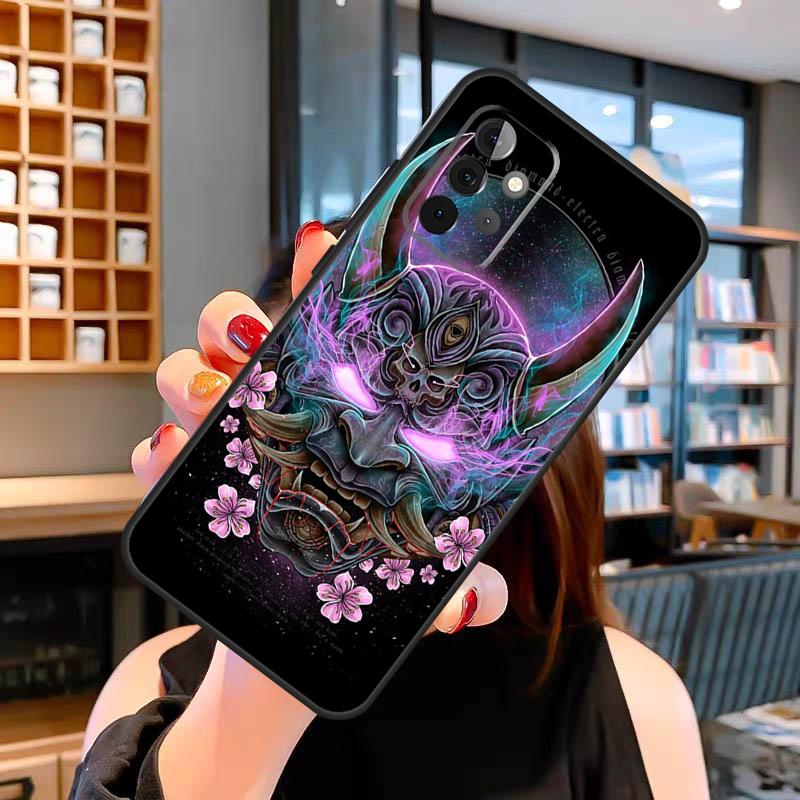 

Oni Hannya Demon Mask Case For Samsung Galaxy A06 A05 A16 A26 A36 A56 A53 A32 A52 A33 A13 A55 A35 A15 A14 A34 A54 Samsung A23