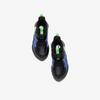 Anta Kids Synthetic Leather Fashion Versatile Lightweight Shock Absorbing Low Top Running Shoes Kids sneaker Black Blue Green A12449970N-2