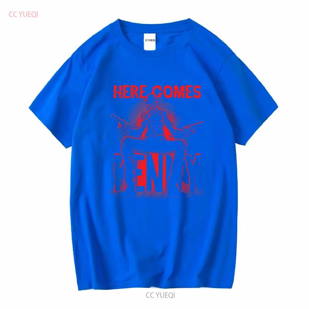 Nwt Kenny Ackerunisex Here Comes Cool Unisex T Shirt Vintage Washed Streetwear Slightly Stylish Graphic Breathable Fashion