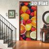 76Style 77/90cm Self-Adhesive Door Stickers Removable Wall Sticker Scenery Wallpaper Stone Stair Murals for Doors Modern Home Decor