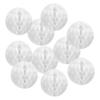 10 peças Pompons de Papel de Seda Bolas de Flores Festa Pendurada Bolas de Flores de Papel Decoração para Aniversário Casamento Casa Decoração de Fundo