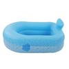 Inflatable Swimming Pool Cartoon Kiddie Blow Up Pool Household Bath Inflatable Pool Blue