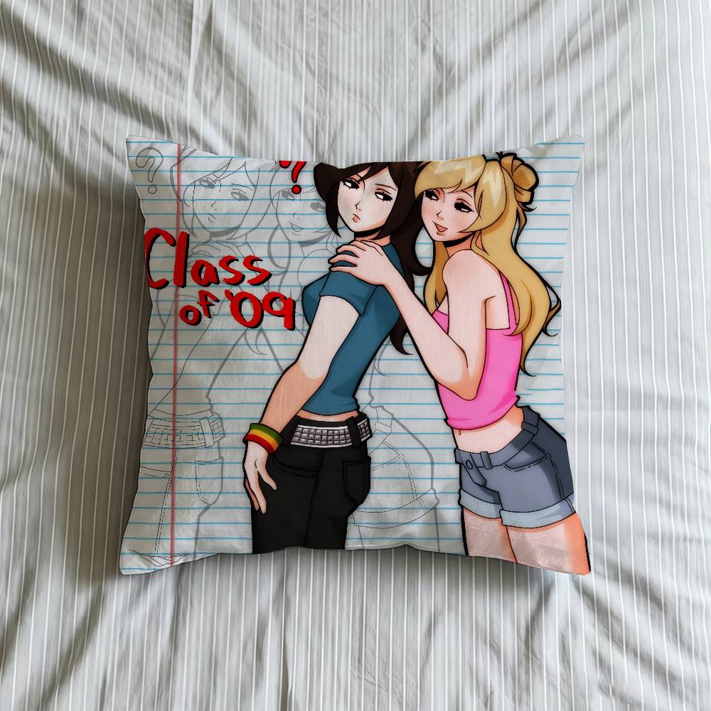 Game Cclass Of 09 Pillow Gift Home Office Decoration Bedroom Sofa Car Cushion Cover Case 45x45