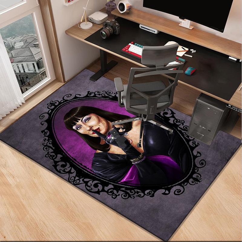 Hocus witch Halloween Magic Office Rug Chair Mat, Game Carpet, Suitable for Front Door, Bedroom, Living Room, Desk, Holiday Gift