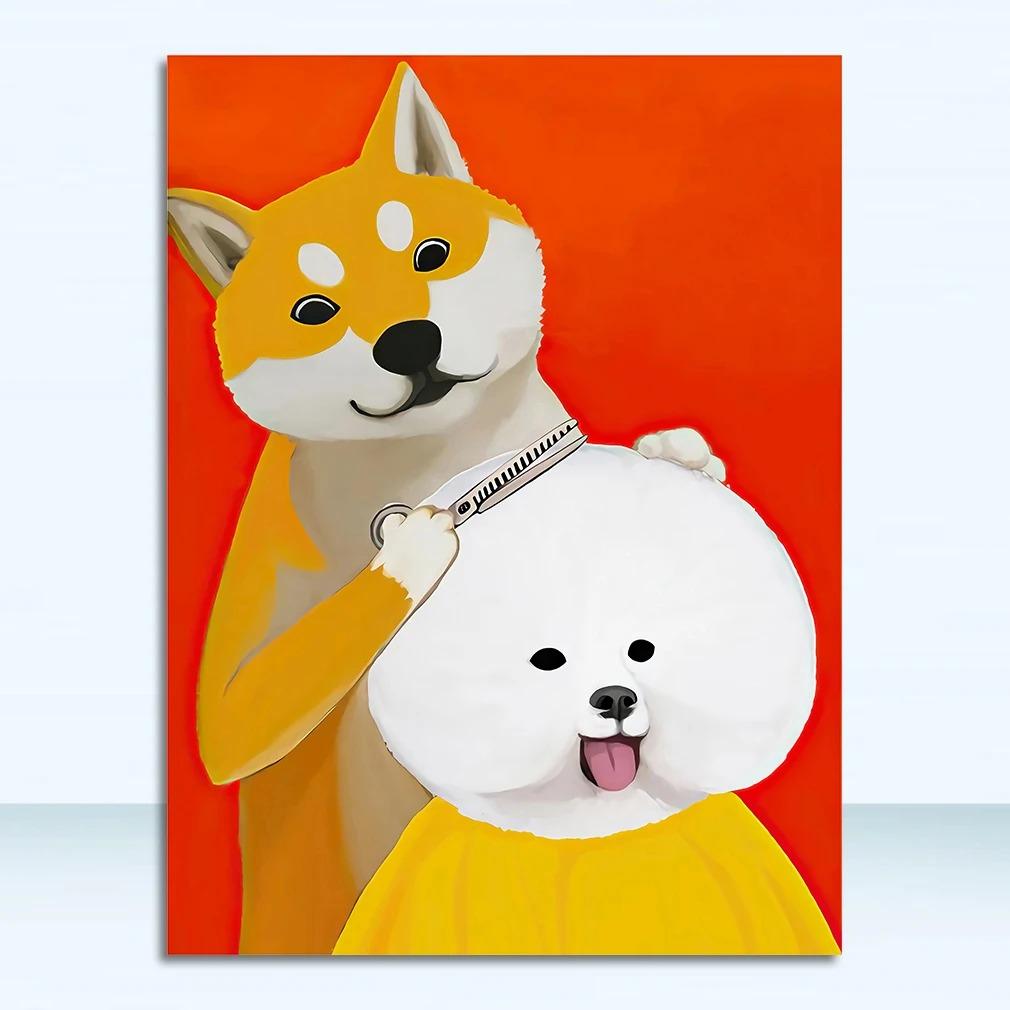 Wall Art Pictures For Living Room Kid's Bedroom Nursery Cuadros Home Decor Cartoon Cat Posters And Prints Canvas Oil Painting