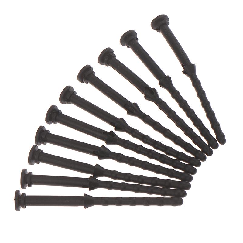 10X Computer Accessories Components Pc Case Fan Mouting Shock Absorption Screws