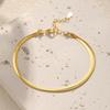 Double Layer Snake Chain Bracelet For Women Elegant Fashion Jewelry Versatile Accessory Exquisite Gift For Her
