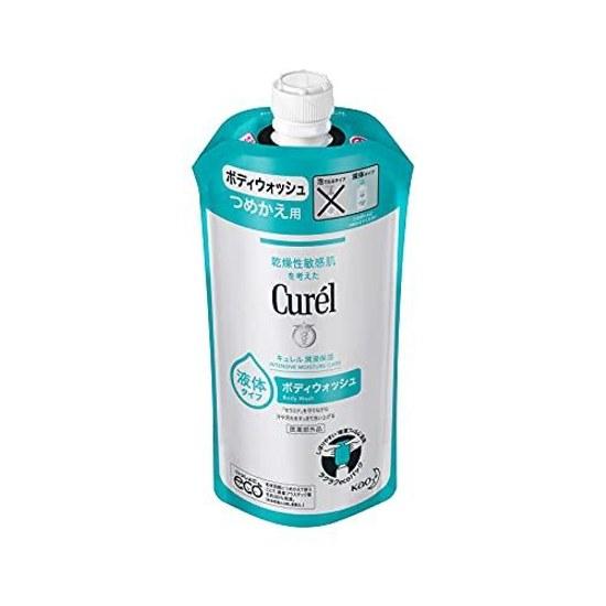 Curel Body Wash Refill 340ml (can Be Used Babies) Weakly Acidic Fragrance-free Color-free Soap
