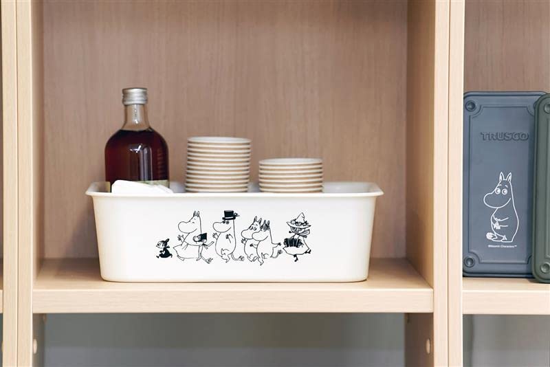 Trusco Moomin Tote White Order Tray, (Mail Only) MOKTLPE-W