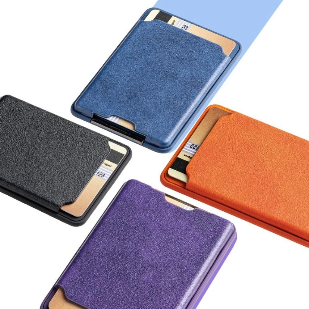Magnetic Leather Wallet Card Stand for iPhone 17 16 15 14   Pro Max Samsung S25 S24 S23 Ultra for Magsafe Bracket Holder Bag