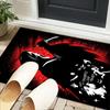 Heartbeat Ghostface Of Horror Office Rug Chair Mat, Game Carpet, Suitable for Front Door, Bedroom, Living Room, Desk, Holiday Gift