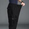Spring and Autumn Multi-pocket Trousers Casual Men's  Pants Outdoor Pure Cotton Straight Loose Overalls