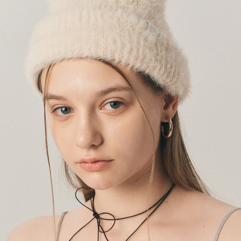 

Marchen Cozy cat beanie_6color brown