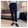 Men's Summer Trousers  Business Formal Pants Slimming and Mature Style Casual Suit Pants