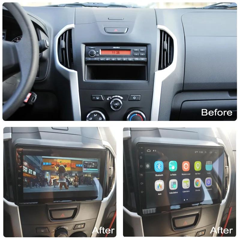 Car Radio For Chevrolet S10 Isuzu DMAX 2015-2018 GPS Navigation Audio Multimedia Stereo Carplay Android Auto IPS Screen Headunit