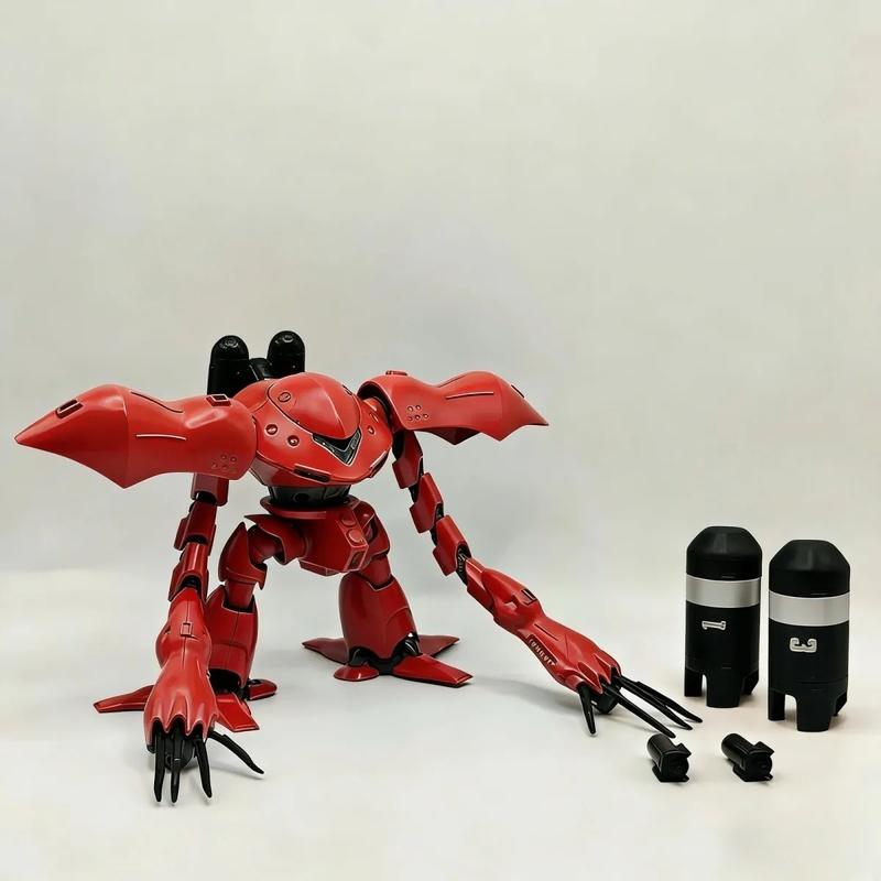 

GL HGUC 1/144 037 Red Hygogg Long Arm Assembly Model Kit Action Figure Collectible Boy s Puzzle Toy Gift Desktop Ornament Doll
