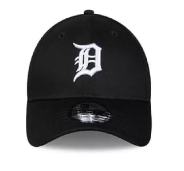 New Era 9FORTY MLB Cap for Men and Stylish and Cool Free Women, (JP, Alphabet, Size, Tigers/Black) [Used]