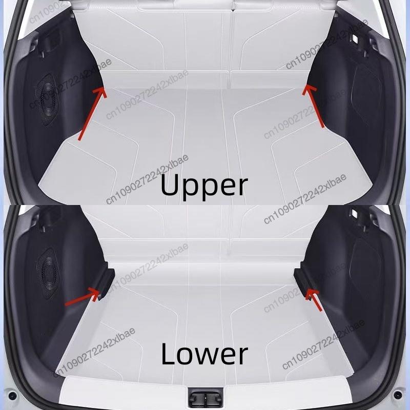 Semi Enclosed Trunk Mat Waterproof Dustproof Non Slip Cargo Liner Durable Protection Car Interior Accessories For Leapmotor B10