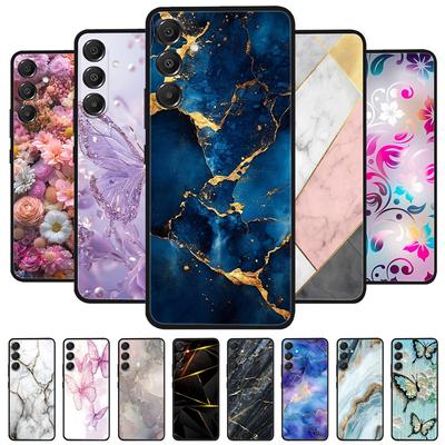 Für Samsung Galaxy A56 5G Hülle Coole Marmor Weiche TPU Silikon Hülle für Galaxy A26 / A36 / A 56 Handyhüllen A 26 36 Schale Fundas